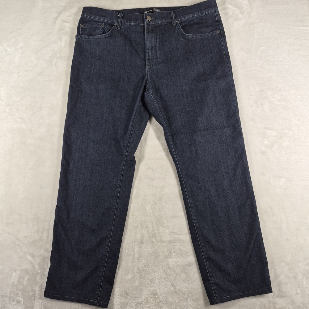 Travis Mathew Legacy Featherweight Men's 36x28 Blue Dark Wash Casual Comfort